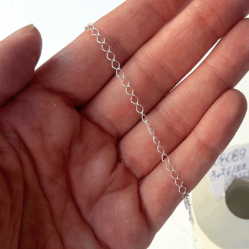 שרשרת כסף רומבו