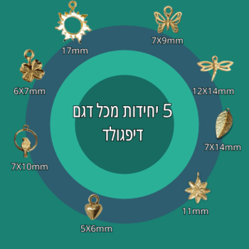 חבילת תליונים דיפגולד