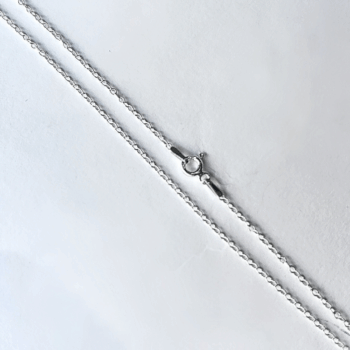 שרשרת חוליות מוכנה מכסף