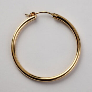 זוג עגילי חישוק גולדפילד